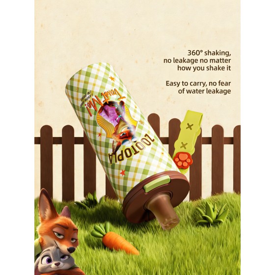 Stainless Steel Vacuum Insulated Water Bottle with Lid, Zootopia 2